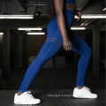 Cross - border hot style popular offset printing two bar printing running fitness yoga leggings nine - split pants